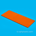 ສີສົ້ມ Insulating Paper Laminated Phenolic Plate